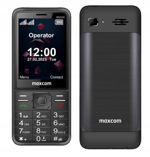 Telefon Maxcom Classic Mm245 4G, Usb-C, Lte, Dual Sim, Ekran 2.8 na Arena.pl