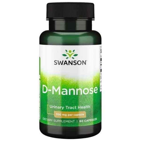 SWANSON D-Mannose 700 mg (60 kaps.) zdjęcie 1