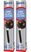 BROS Sonic na krety, gryzonie i węże, odstraszacz przeciwko kretom - 2