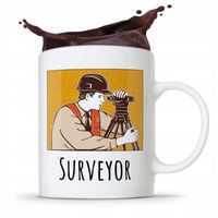 Kubek Prezent Dla Geodety Surveyor Z Nadrukiem Ze Zdjęciem