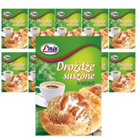 Emix drożdże suszone 8 g x 10 sztuk
