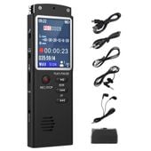 Renew Force Dyktafon szpiegowski, Podsłuch szpiegowski z wyświetlaczem LCD