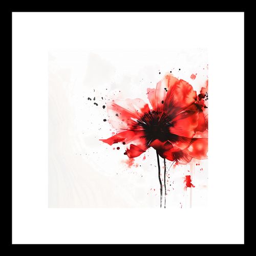 Plakat 20x20cm Płynna Akwarela na Arena.pl