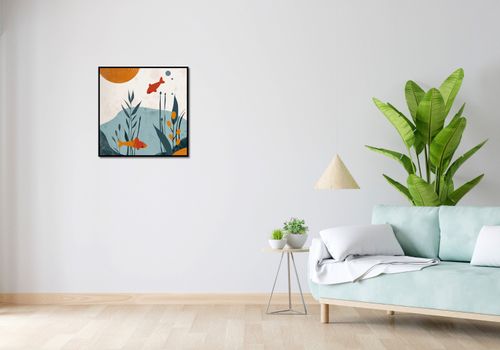 Plakat 60x60cm Podwodny Świat na Arena.pl