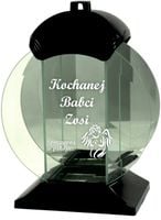 ZNICZ SZKLANY grawer KOCHANEJ BABCI + imię