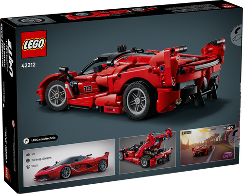 LEGO Technic Ferrari FXX K 42212 - realistyczny model sportowego auta na Arena.pl