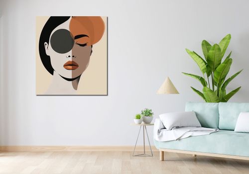 Obraz 90x100cm Dwie Strony Piękna na Arena.pl