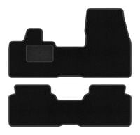 Dywaniki samochodowe welurowe do: BMW I3 L01 2013- hatchback czarne