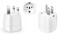 ADAPTER PODRÓŻNY PRZEJŚCIÓWKA UK US VUTIZAL 2 SZTUKI