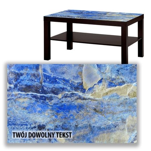 BLAT SZKLANY IKEA LACK Abstrakcja z Twoim napisem 90x55 001a na Arena.pl