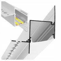Profil LED Smartled cieniowy przyścienny aluminiowy 200 cm