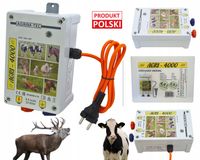 Elektryzator Pastuch sieciowy AGRI-4000 4,4J BYDŁODZIKI BARDZO MOCNY 10000V