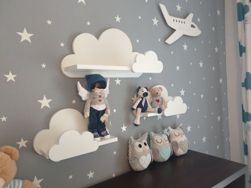 Półki chmurki zestaw 3 półka chmurka Moli Prestige na Arena.pl