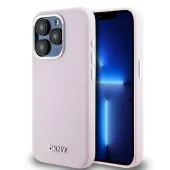 dkny dkhmp15lsmchlp iphone 15 pro 6.1różowy/pink hardcase liquid