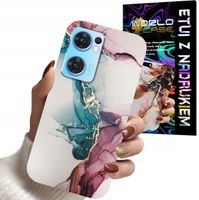 ETUI CASE DO OPPO FIND X5 LITE - MARMUR WZORY DLA KOBIET PLECKI OBUDOWA