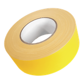 TAŚMA 3130 50mm/50m TKANINOWA ŻÓŁTA MATOWA GAFER KLEJ BEZŚLADOWY SCAPA