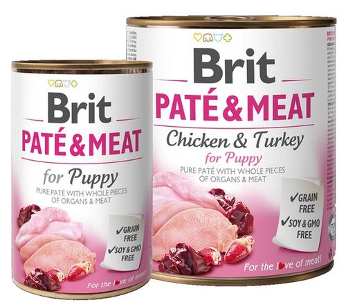 Brit Pate & Meat Dog Puppy Puszka 800G na Arena.pl