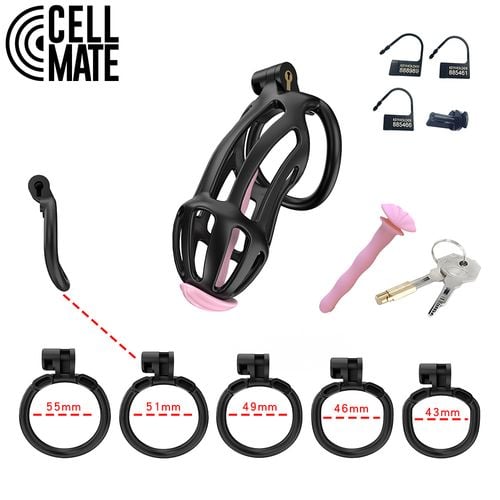 pas cnoty centurion chastity cage black size 4 cellmate na Arena.pl