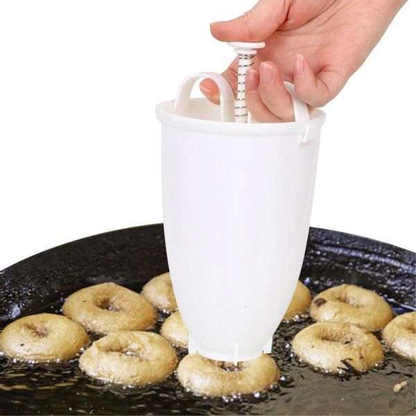 Maszynka do robienia PĄCZKÓW DONUT Forma Dozownik RĘCZNA Ciasto DONUTY zdjęcie 2