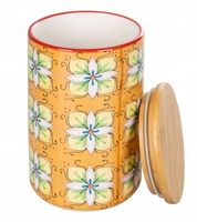 Villa d'Este ceramiczny słoik z pokrywką Infinito Pantelleria