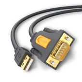 2 x Kabel USB do DB9 RS-232 UGREEN, 1m (czarny)
