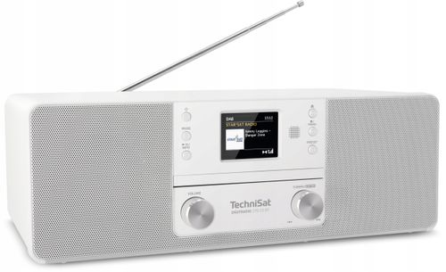 Radio TechniSat DigitRadio 370 CD BT FM DAB+ Bluetooth USB AUX RDS Biały na Arena.pl