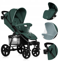 WÓZEK SPACEROWY ZESTAW AKCESORIÓW DO 22KG + gratis Lionelo Annet DUŻE KOŁA