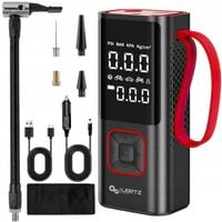 KOMPRESOR SAMOCHODOWY POMPKA ROWEROWA ELEKTRYCZNA AKU POWERBANK 2 TRYBY PR