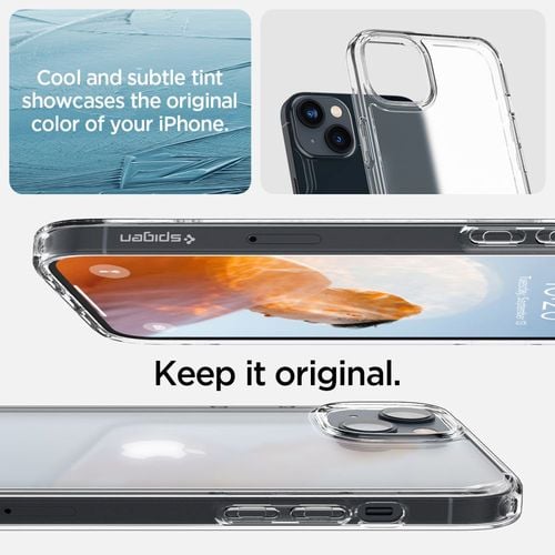 spigen ultra hybrid iphone 14 plus / 15 plus frost clear na Arena.pl
