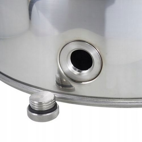 KRAN zawór kulowy STAL nierdzewna INOX gwint 1/2 cala 1/2" KRANIK do beczka na Arena.pl