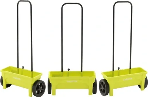 GARDYER SIEWNIK ROZSIEWACZ NAWOZU GRANULATU SOLI PIASKU NASION TRAWY zdjęcie 1