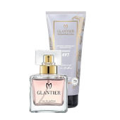 Glantier 497 - Zestaw Damski [Perfumy + Balsam]