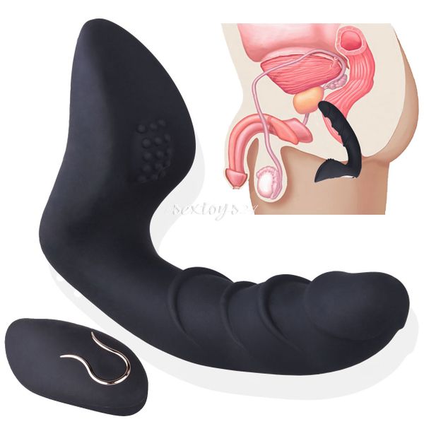 Masażer Prostaty Korek Wibrator Z Pilotem 10 Prog. zdjęcie 1