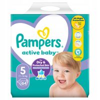 Pampers Active Baby 5 64 szt. 11-16 kg Pieluszki