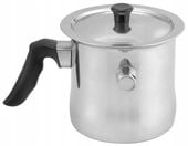 GARNEK do Gotowania MLEKA 1l z GWIZDKIEM Pokrywką Rondel 9202