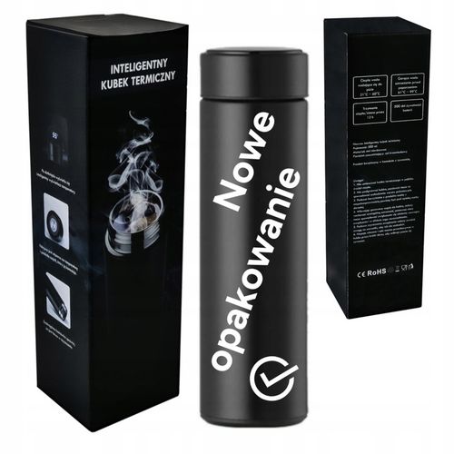 Kubek Termiczny z Czujnikiem Temperatury Grawer Prezent na Urodziny na Arena.pl