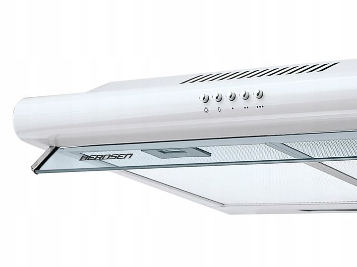 OKAP PODSZAFKOWY KUCHENNY 60cm BERDSEN BIAŁY 10A zdjęcie 6