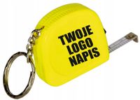 Brelok-miarka logo firmy gadżety reklamowe 50 szt.