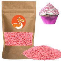 POSYPKA MACZKI CUKROWE RÓŻOWE DEKORACJA NA TORT URODZINOWY 50G