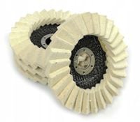 tarcza lamelka polerska z filcem listkowwym 125mm 1szt. mar-pol