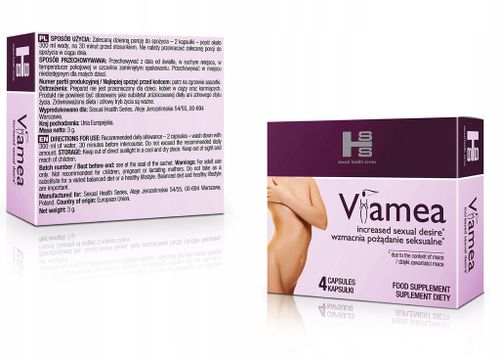 4x VIAMEA WIĘKSZE LIBIDO LEPSZY ORGAZM DLA KOBIET na Arena.pl