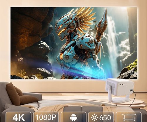 Projektor MAGCUBIC L018 4K 1080p Android TV WiFi Głośnik Bluetooth LED na Arena.pl