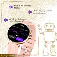 Smartwatch Angelo Watches HeartWatch AT491 srebrny