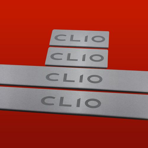 Listwa progowa RENAULT CLIO MK4 Stal nierdzewna 304 mat 4szt na Arena.pl