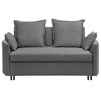Sofa rozkładana szara HOVIN