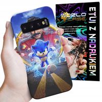 ETUI CASE DO SAMSUNG S10 PLUS - SONIC SONIK WZORY Z BAJEK MARIO PLECKI