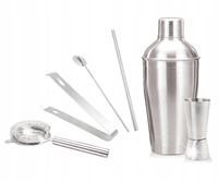 Zestaw barowy shaker 550ml do koktajli 6 ele. KINGHOFF KH-1392