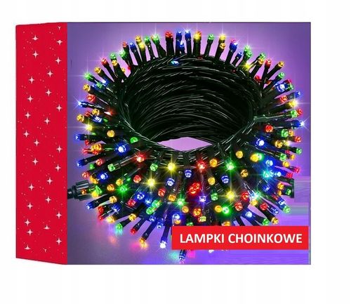 Lampki choinkowe LED LAMPKI wewnątrz 22 m 201 - 300 lampek na Arena.pl