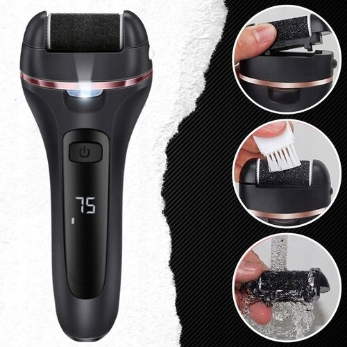 PILNIK DO STÓP MEGA ZESTAW DO PIĘT PILNICZEK ELEKTRYCZNY LED + NASADKI 15w1 na Arena.pl