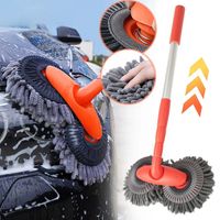 SZCZOTKA DO MYCIA SAMOCHODU KEMPINGOWEGO Z TRZONKIEM TELESKOPOWYM, 135 CM